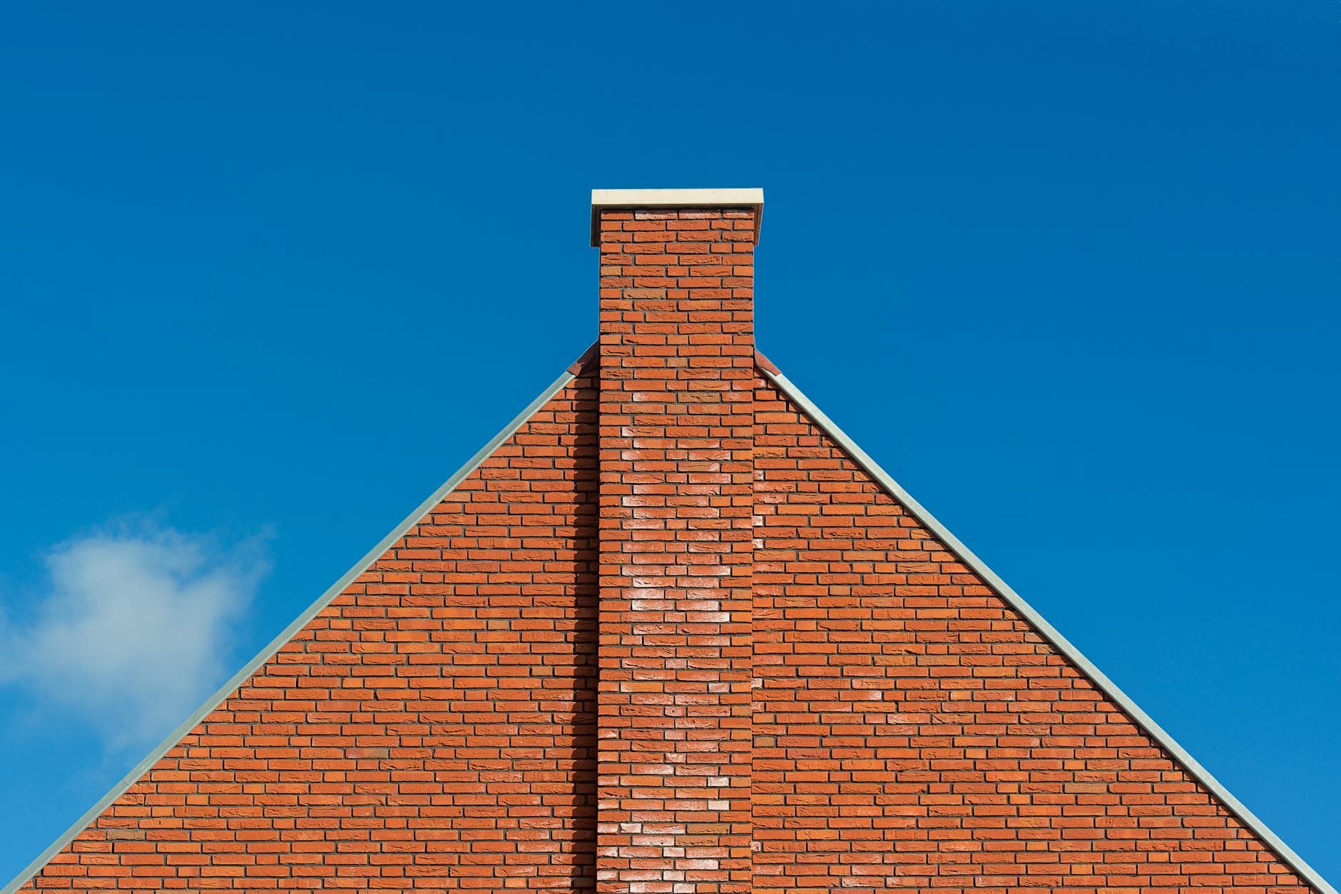 Chimney brick rebuild and construction