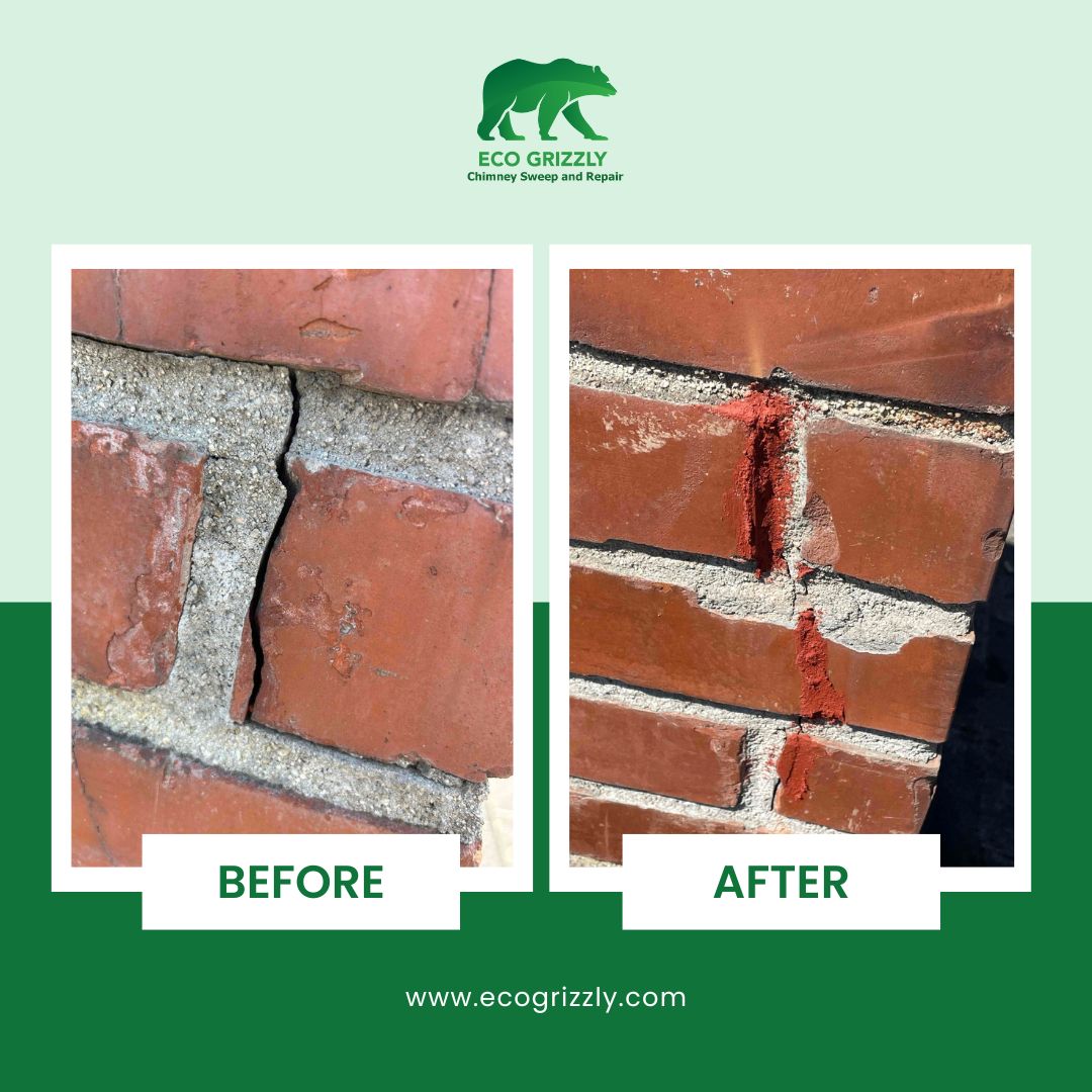 Completed fireplace cleaning and inspection with polished surround