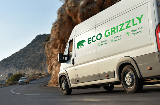 Eco Grizzly branded service van